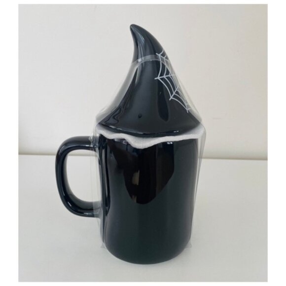 NEW Rae Dunn "Caught In Your Web" Figural Gnome Mug With Topper - Picture 3 of 4